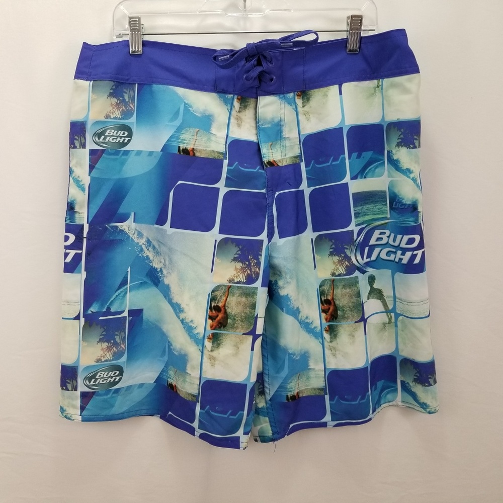 Bud Light Swim Trunks Large 40-42
